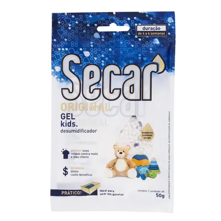 DESUMIDIFICADOR SECAR 50G ORIGINAL GEL KIDS