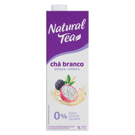 Cha Liq Natural Tea 1lt Tp Branco Pitaya/Amora