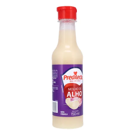 Molho de alho predilecta 150ml 360-33