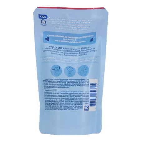 Shampoo Johnson's Kids Cheirinha Prolongado Sachê 180ml 360-18