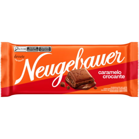 Chocolate barra neugebauer 80g caramelo crocante