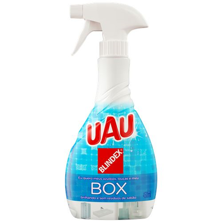 Limpador Uau 450ml Limpa Box Gatilho Blindex