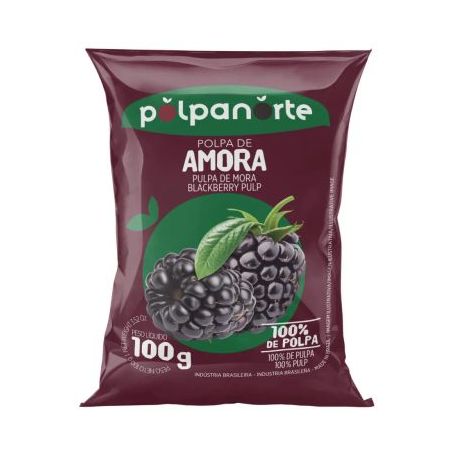 Polpa De Fruta Polpanorte Amora 100g