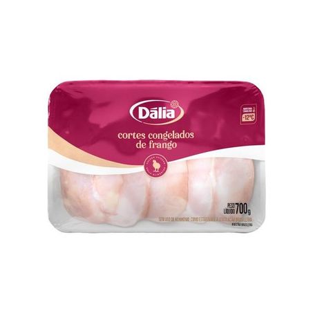 Sobre coxa dalia 700g temperada bd