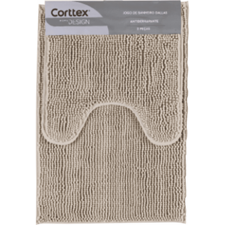 Tapete p/banheiro corttex sortido 40x40
