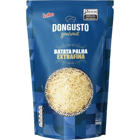Batata Palha Dongusto Extra Fina Pacote 100g 
 
