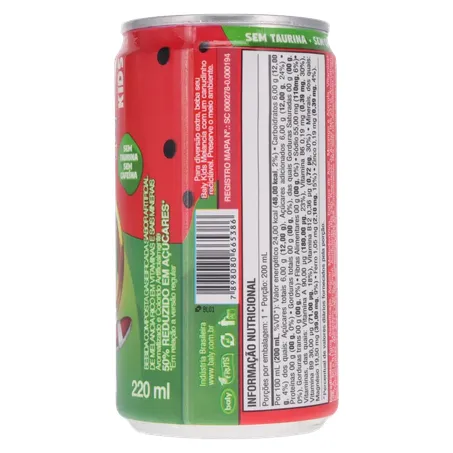 Bebida Vitamínica Baly Kids Melancia 220Ml 360-10