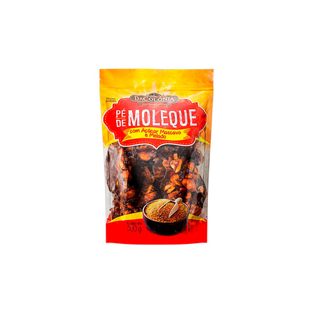 Pé De Moleque Dacolônia Com Açúcar Mascavo 300G