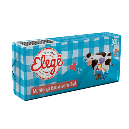 Manteiga Elegê Sem Sal 200g