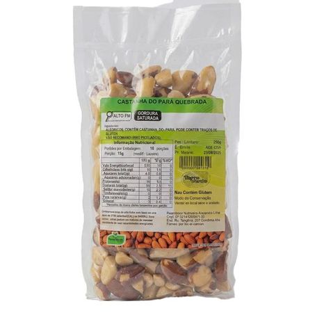 CASTANHA DO PARA QUEBRADA 250G