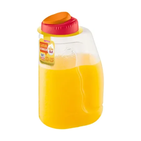 Garrafa de Plástico Sanremo Gole Gut Retangular 2,5L
