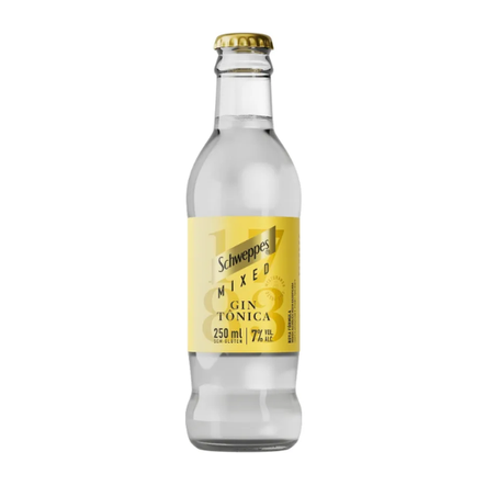 GIN TONICA SCHWEPPES VD 250ML