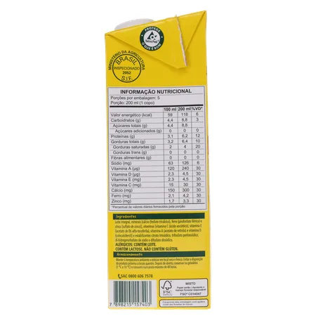 Leite Longa Vida Ninho Integral Cx 1l 360-9