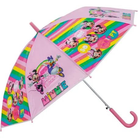 Sombrinha infantil 48cm automatica minnie