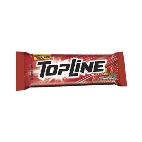 Chiclete top line seven morango 14g