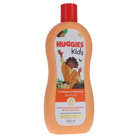 SHAMPOO HUGGIES KIDS CACHOS 360ML 360-35