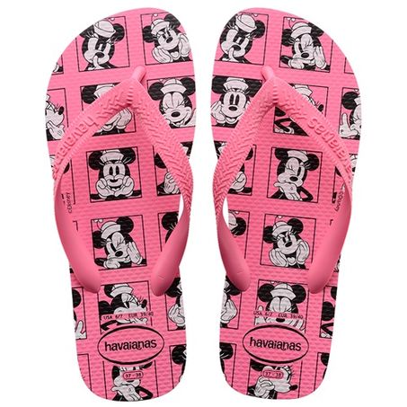 CHINELO HAVAIANAS TOP DISNEY ROSA CRISTAL 29/30