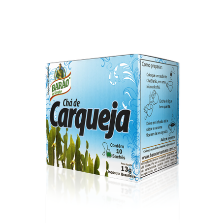 Chá barão 13g carqueja