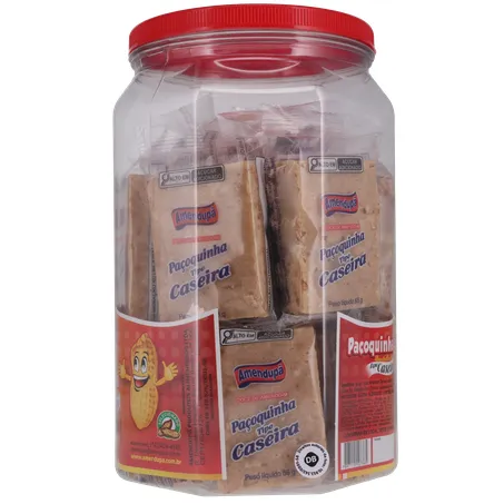 Paçoca amendupã caseiro pote 1.3kg 360-17