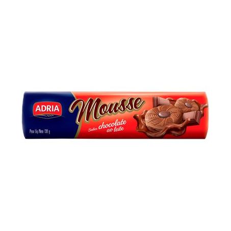 Biscoito Mousse Chocolate Ao Leite Adria 130G