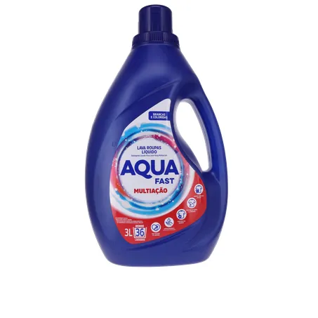 LAVA ROUPA LÍQUIDO AQUAFAST MULTIAÇÃO 3L 360-35