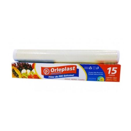 FILME PVC ORLEPLAST 28CMX15M