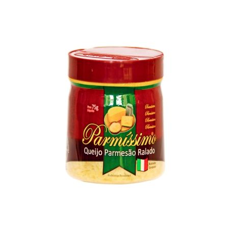 QUEIJO RALADO PARMESAO PARMISSIMO POTE 75G