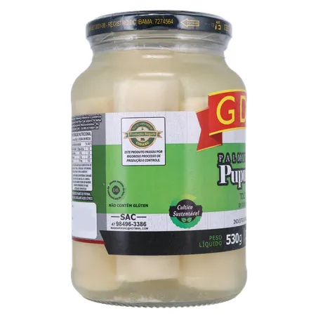 Palmito gdm pupunha tolete 300g 360-29