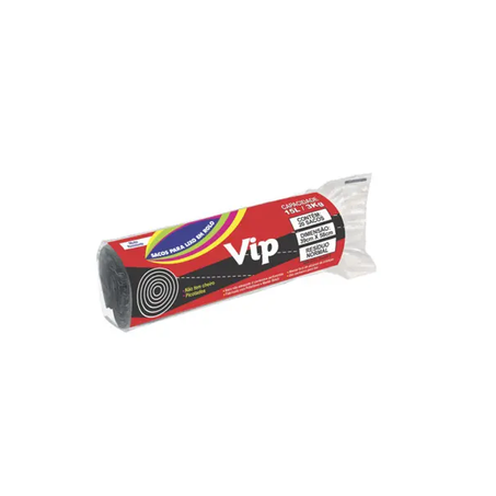 SACO PARA LIXO VIP ROLO 15L COM 20 UNIDADE
