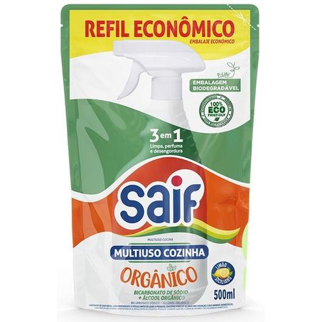 Multiuso cozinha saif organico 500ml sac