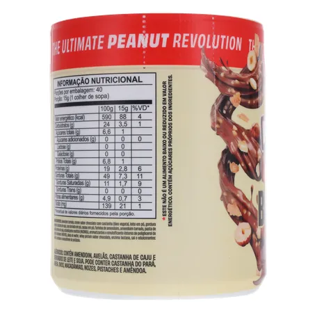 Pasta de Amendoim Dr Penaut Bueníssimo 600g 360-25