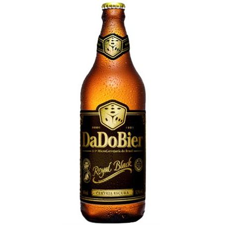 CERVEJA DADO BIER ROYAL BLACK GARRAFA 600ML