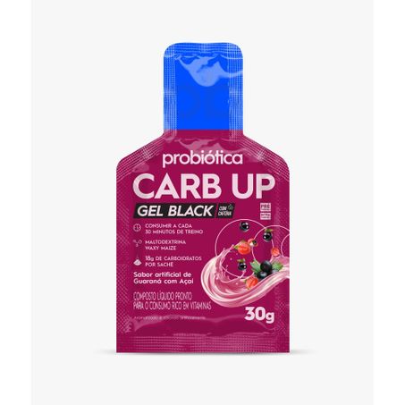 PRÉ TREINO EM GEL PROBIÓTICA BLACK GUARANÁ COM AÇAI SACHÊ 30G