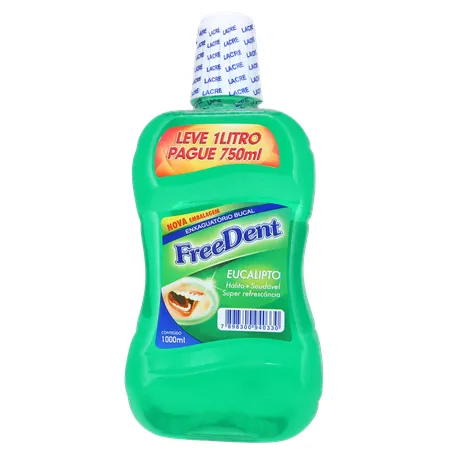 Enxag bucal freedent eucalipto 1l 360-1