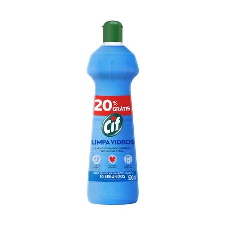 Limpa vidros cif spray promocional 500ml