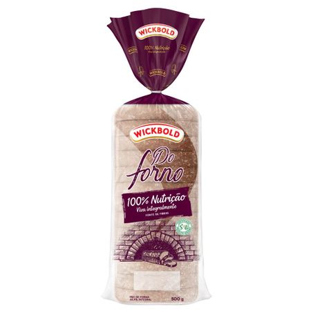 PAO WICKBOLD FORNO INTEGRAL 500G