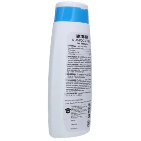 Shampoo Matacura Neutro 200ml 360-13