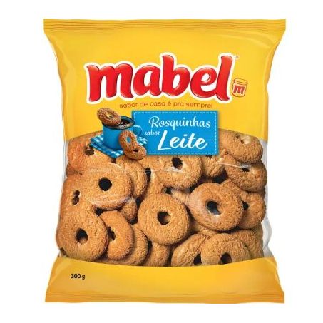 ROSQUINHA MABEL 300G LEITE