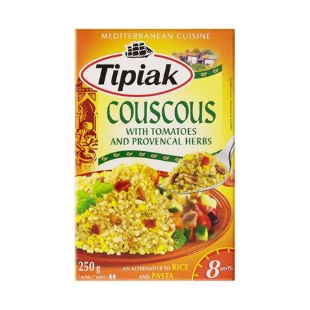 CUSCUZ TIPIAK TOMATE E ERVAS 250G