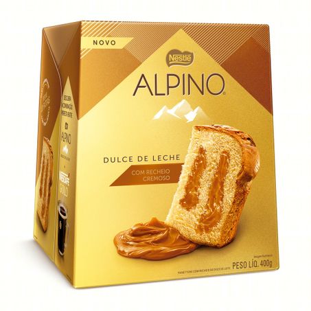 PANETTONE RECHEIO DOCE DE LEITE ALPINO