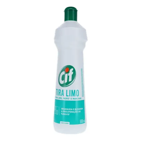 LIMPADOR TIRA LIMO CIF C/CLORO SQUEEZE 500ML 360-2