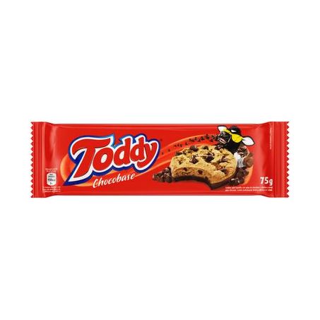BISC.TODDY COOKIES BAUNILHA C/GOTAS CHOCOLATE 75G