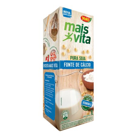 BEBIDA YOKI MAIS VITA 1L PURA SOJA
