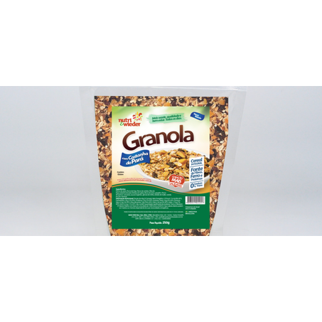 Granola nutri vida 250g com castanha do para