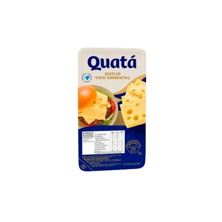 QUEIJO QUATA EMMENTAL FRACIONADO 170G