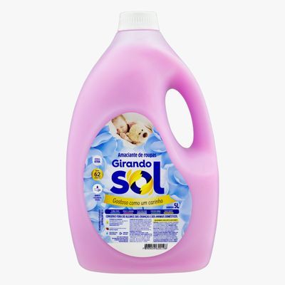 Amaciante roupa rosa e lavanda girando sol 5l