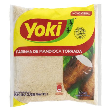 FARINHA DE MANDIOCA TIPO 1 TORRADA YOKI