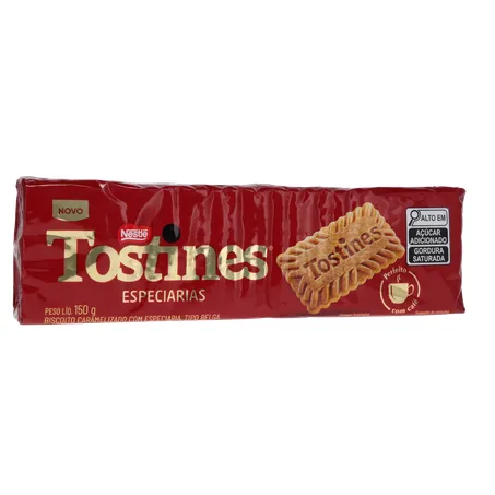 Biscoito Tostines Caramelizado 150G 360-34