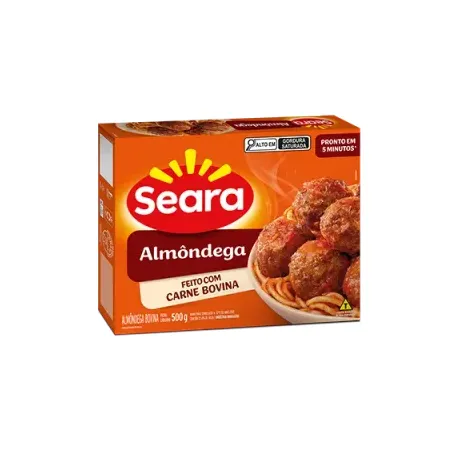 Almondega Seara 500g Bovina 