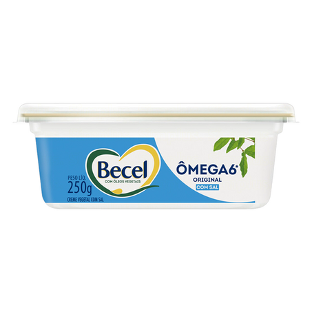 Margarina becel original com sal pote 250g